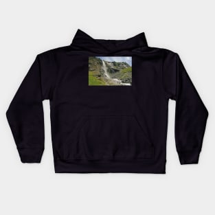 Les Cascades, Parc National de la Vanoise Kids Hoodie